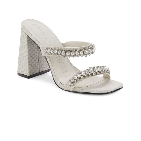 KARL LAGERFELD PARIS HEELS - Picture 1 of 3